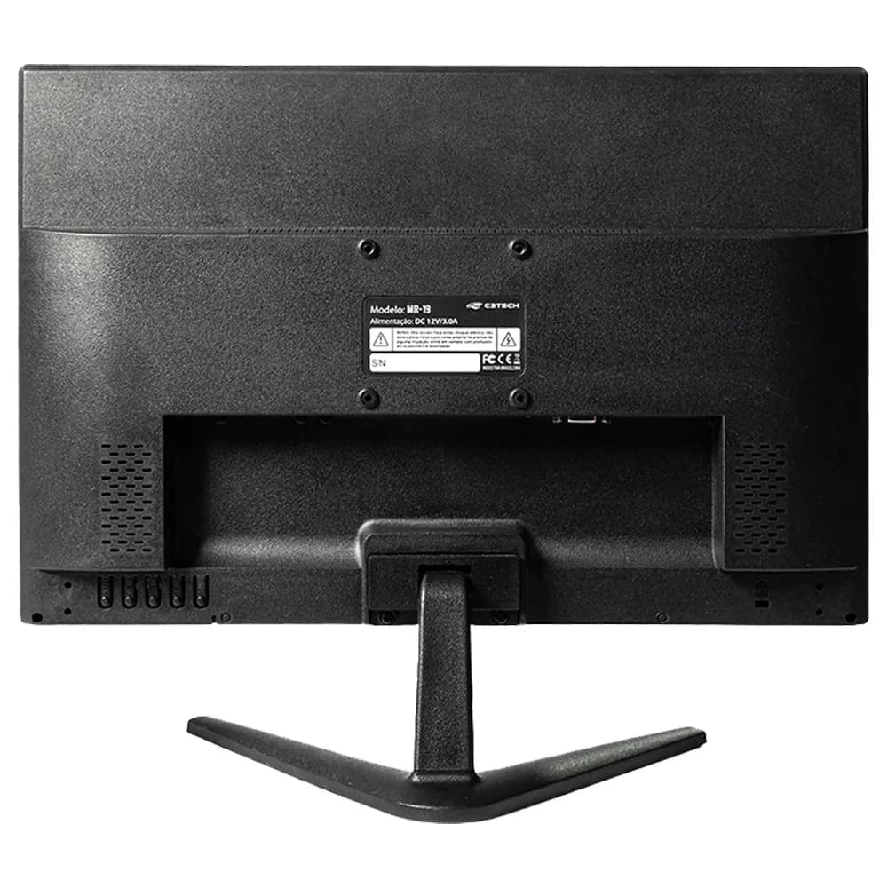 MONITOR LED 19" C3TECH MR-19 HD / VESA / VGA / HDMI / 60HZ / 5MS
