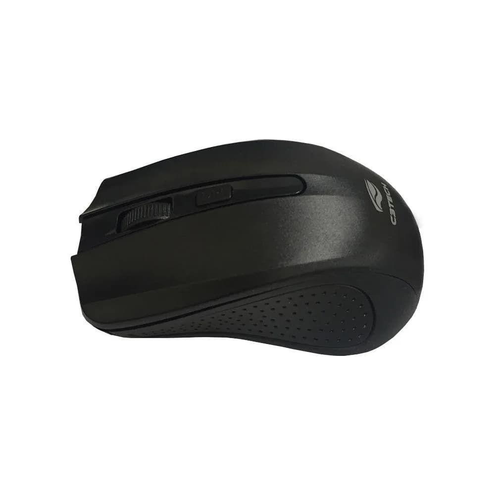 Mouse C3Tech M-W20BK sem Fio Nano Receptor Preto