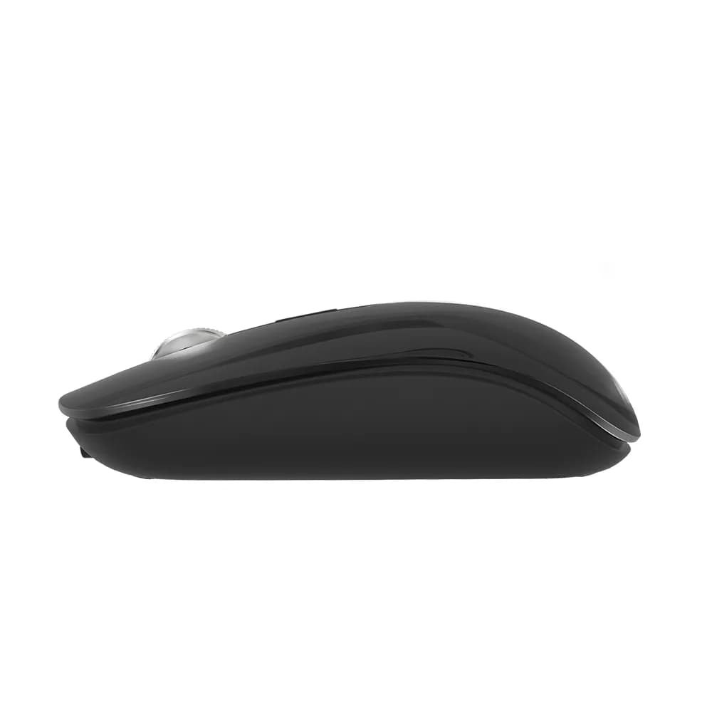 MOUSE C3TECH SEM FIO RECARREGAVEL M-W80BK PRETO