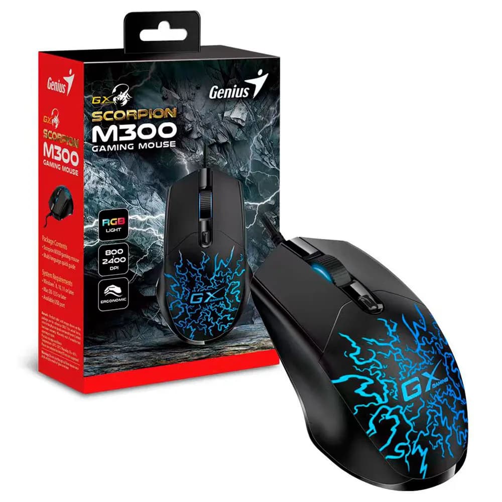 MOUSE GAMER GENIUS SCORPION M300