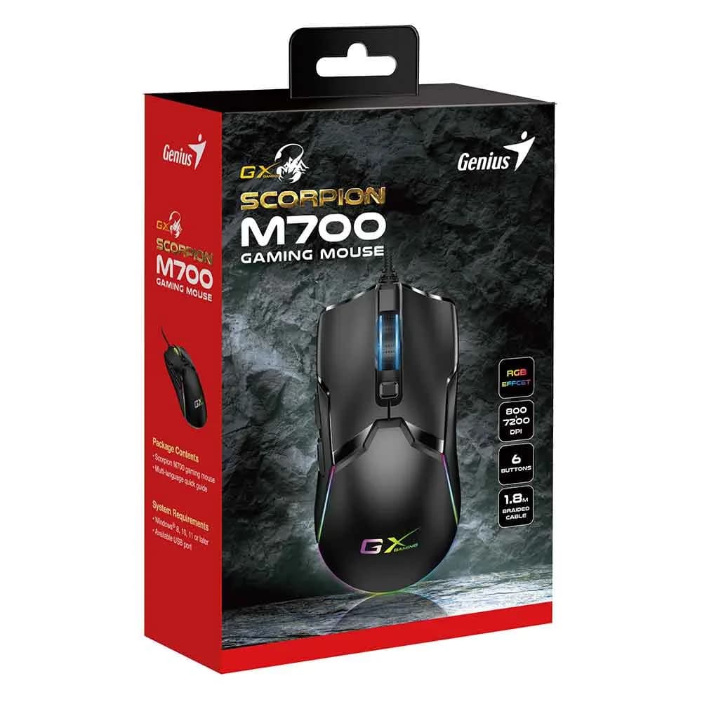 MOUSE GAMER GENIUS SCORPION M700