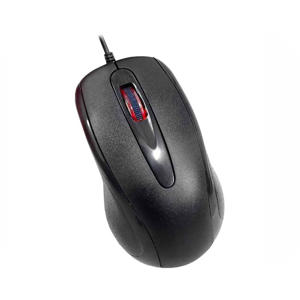 MOUSE K-MEX MO-M235 USB PRETO 1200DPI OPTICO