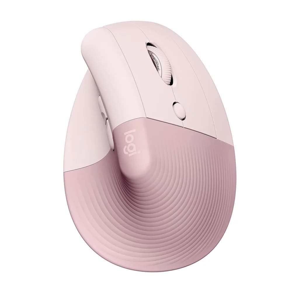 MOUSE LOGITECH ERGONOMICO VERTICAL LIFT SEM FIO ROSE 910-006472