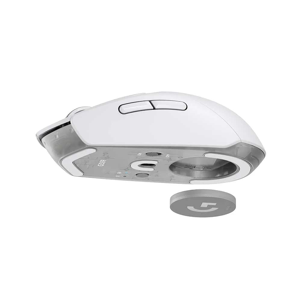 MOUSE LOGITECH GAMER G G309 LIGHTSPEED SEM FRIO BRANCO - 910-007206