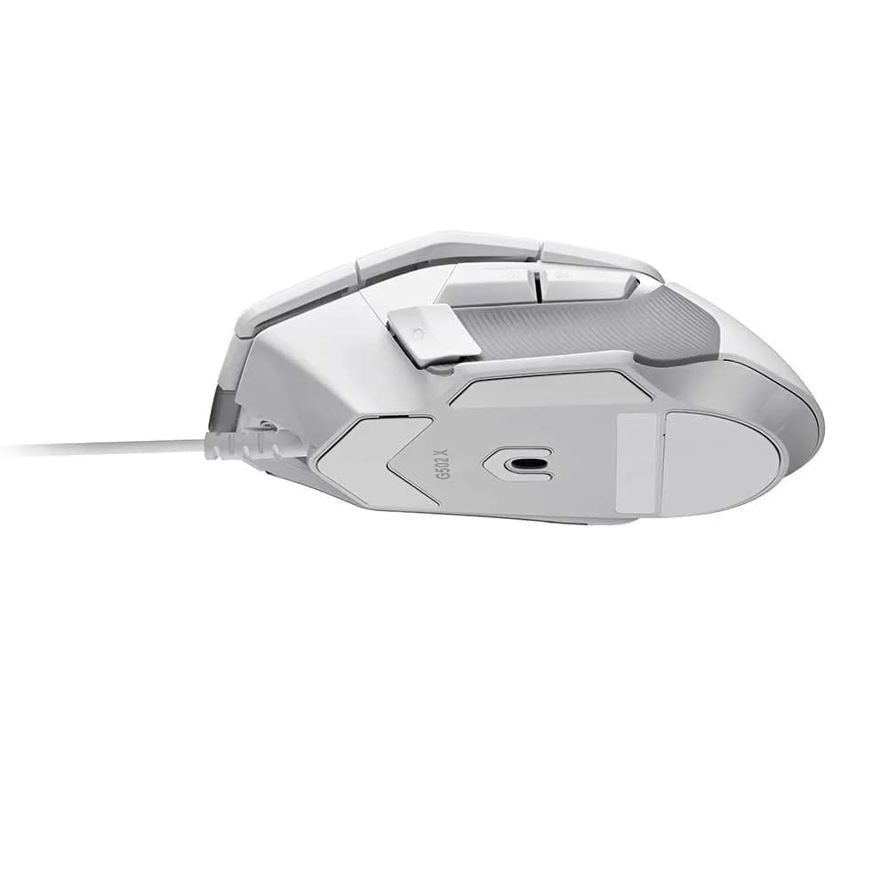 MOUSE LOGITECH GAMER G G502X USB COM FIO BRANCO - 910-006145