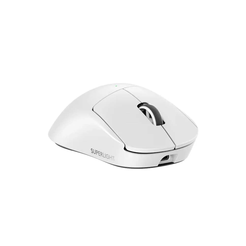 MOUSE LOGITECH GAMER G PRO X SUPERLIGHT 2 DEX S/FIO BRANCO - 910-007364