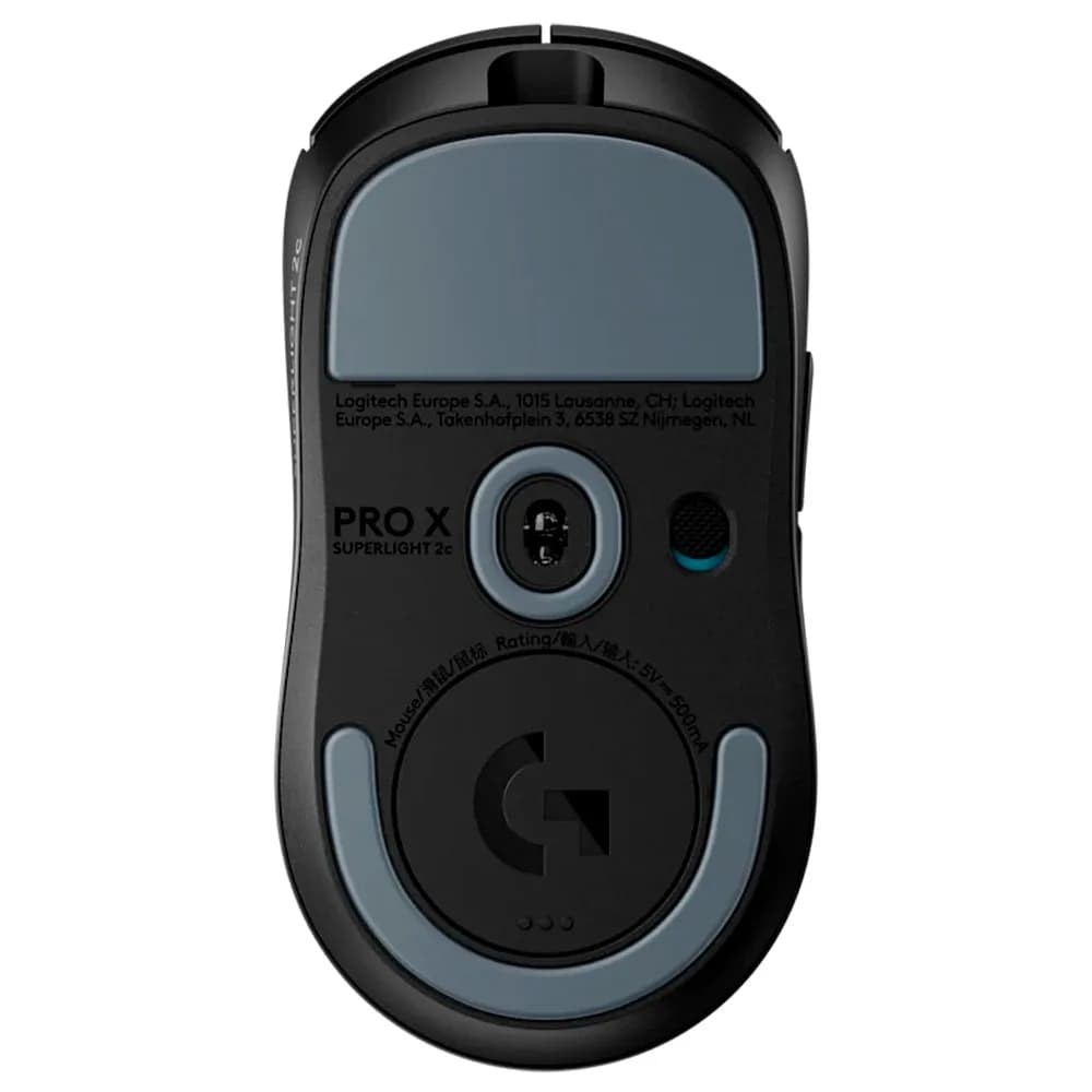 MOUSE LOGITECH GAMER G PRO X SUPERLIGHT 2C LIGHTSPEED PRETO - 910-007530