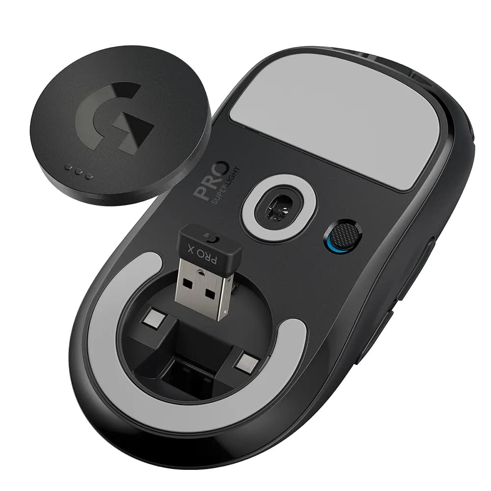 MOUSE LOGITECH GAMER G PROX WIRELESS SEM FIO PRETO - 910-005879