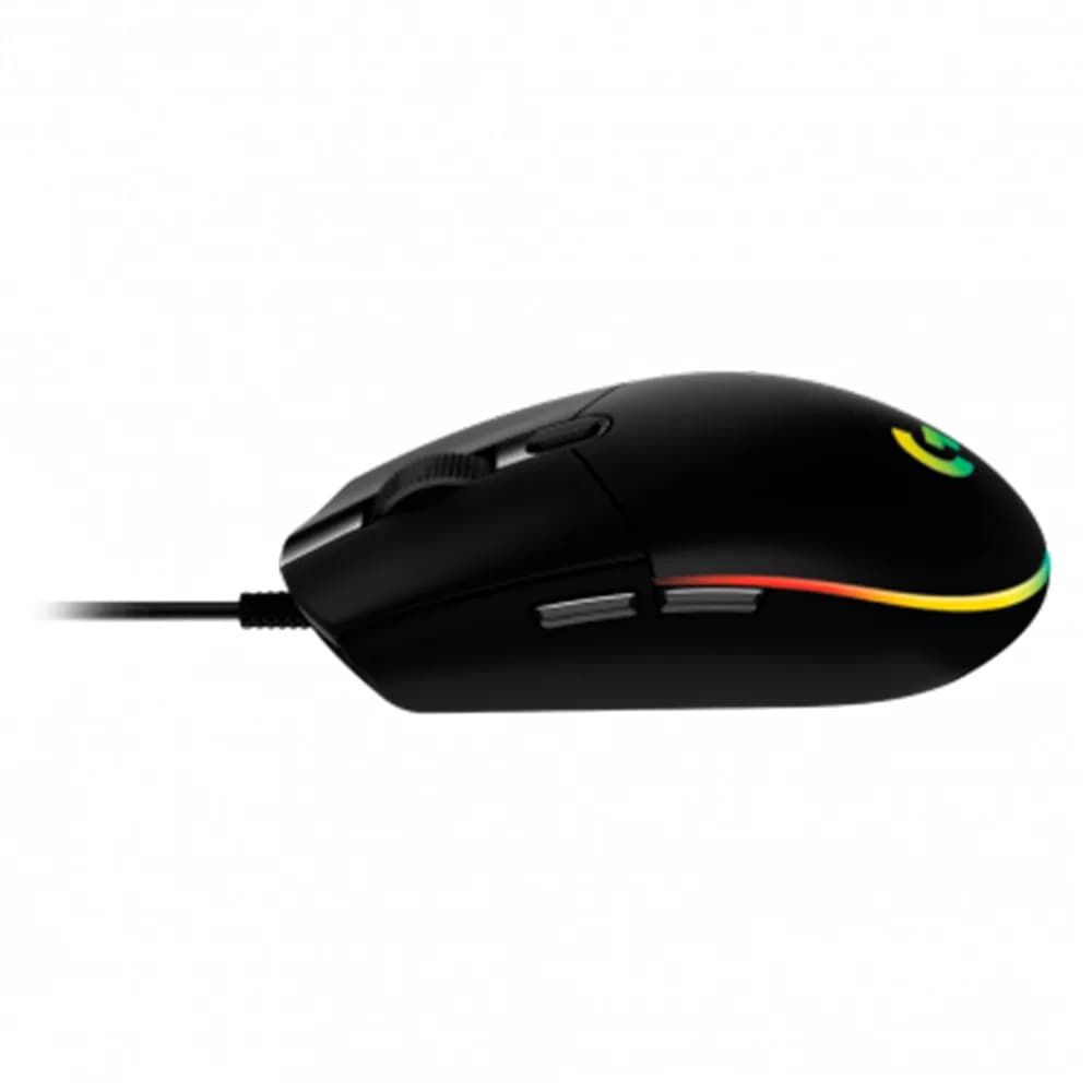 MOUSE LOGITECH GAMER G203 LIGHTSYNC RGB COM FIO PTO