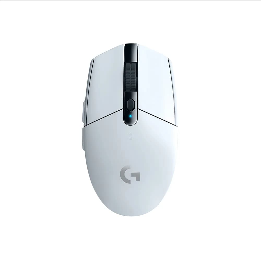 MOUSE LOGITECH GAMER G305 LIGHTSPEED SEM FIO OPT USB BRANCO 910-005290