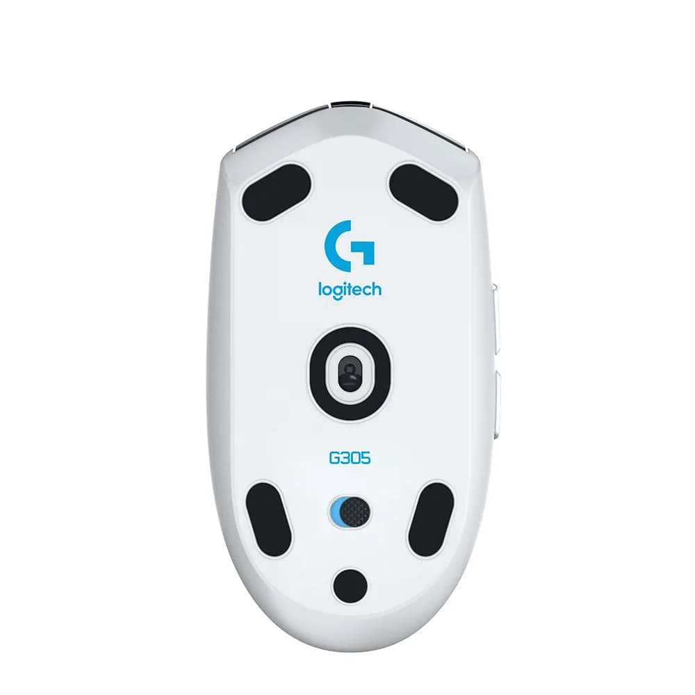 MOUSE LOGITECH GAMER G305 LIGHTSPEED SEM FIO OPT USB BRANCO 910-005290