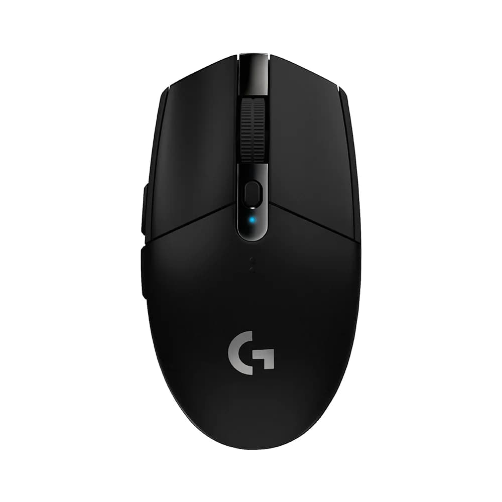 Mouse Logitech Gamer G305 Lightspeed sem Fio Óptico USB Preto