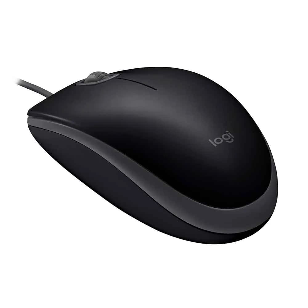MOUSE LOGITECH M110 SILENT BLACK C/ FIO - 910-006756