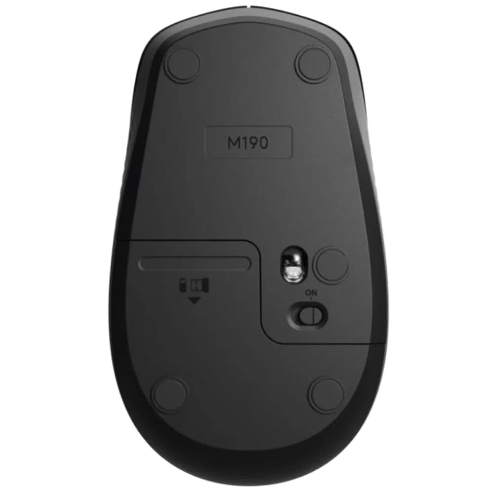 MOUSE LOGITECH M190 SEM FIO VERMELHO