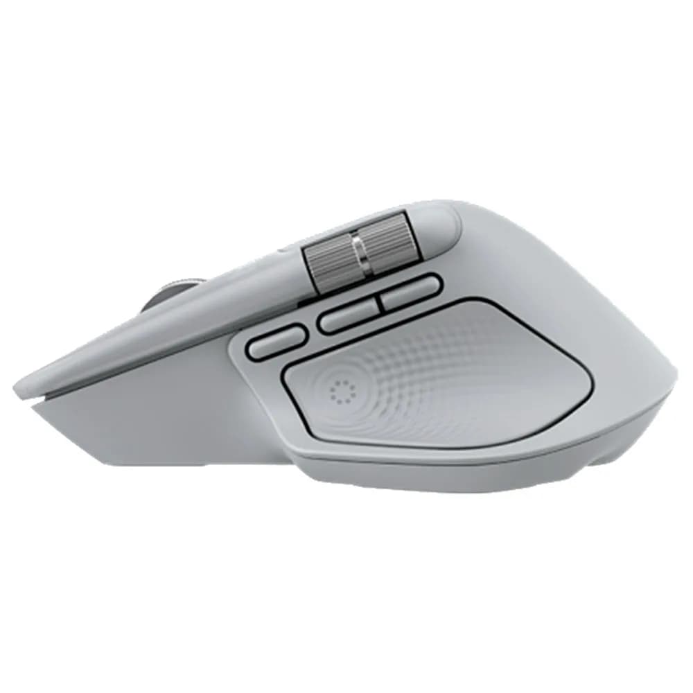 MOUSE LOGITECH MX MASTER 4 SEM FIO CINZA CLARO 910-007566