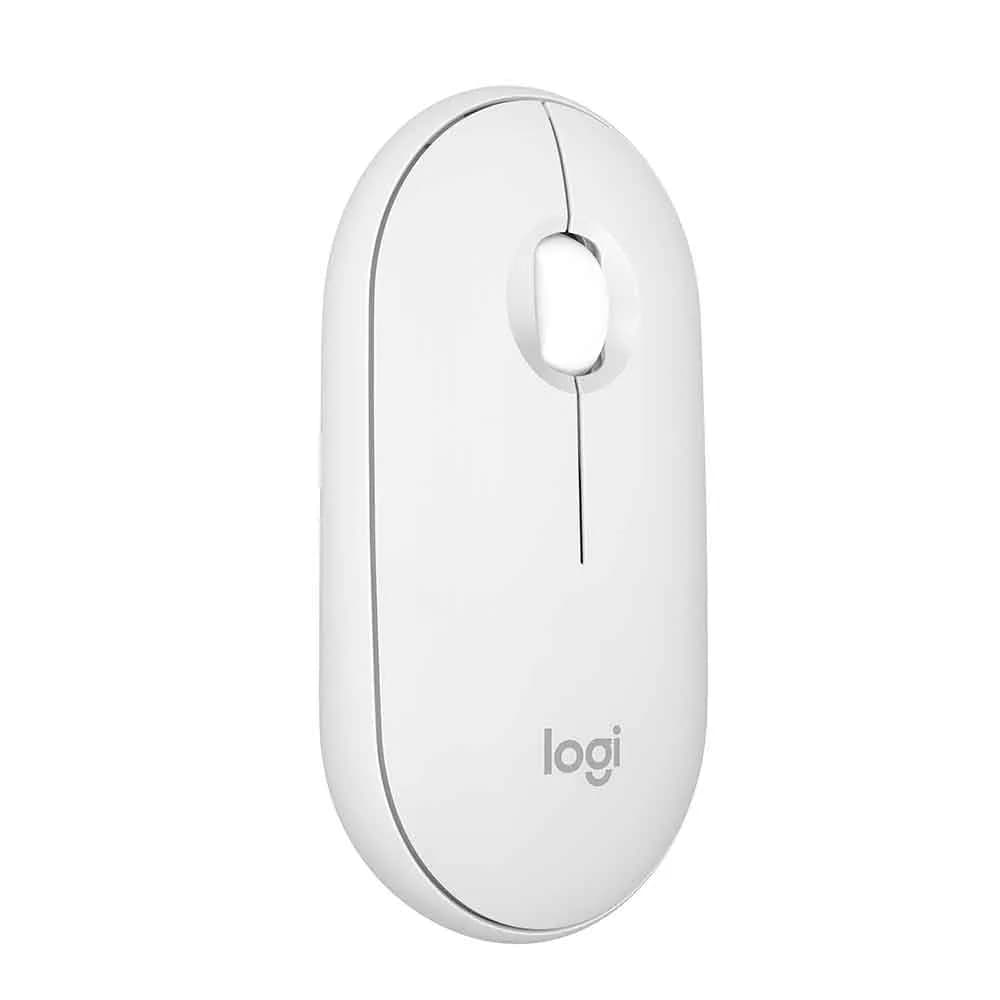MOUSE LOGITECH PEBBLE 2 M350S SEM FIO BRANCO - 910-007047