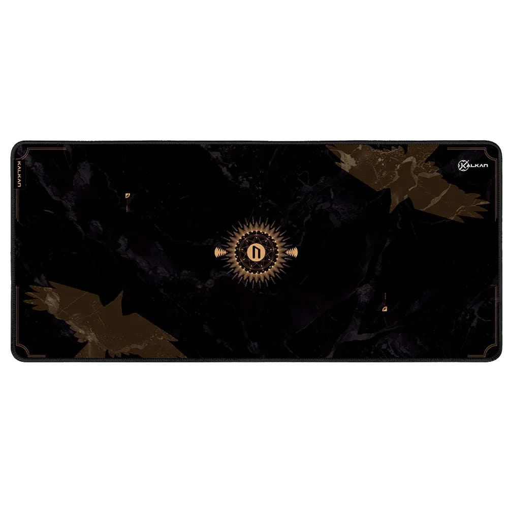 MOUSEPAD KALKAN 900X400X4MM GAZE PRETO KLK00064