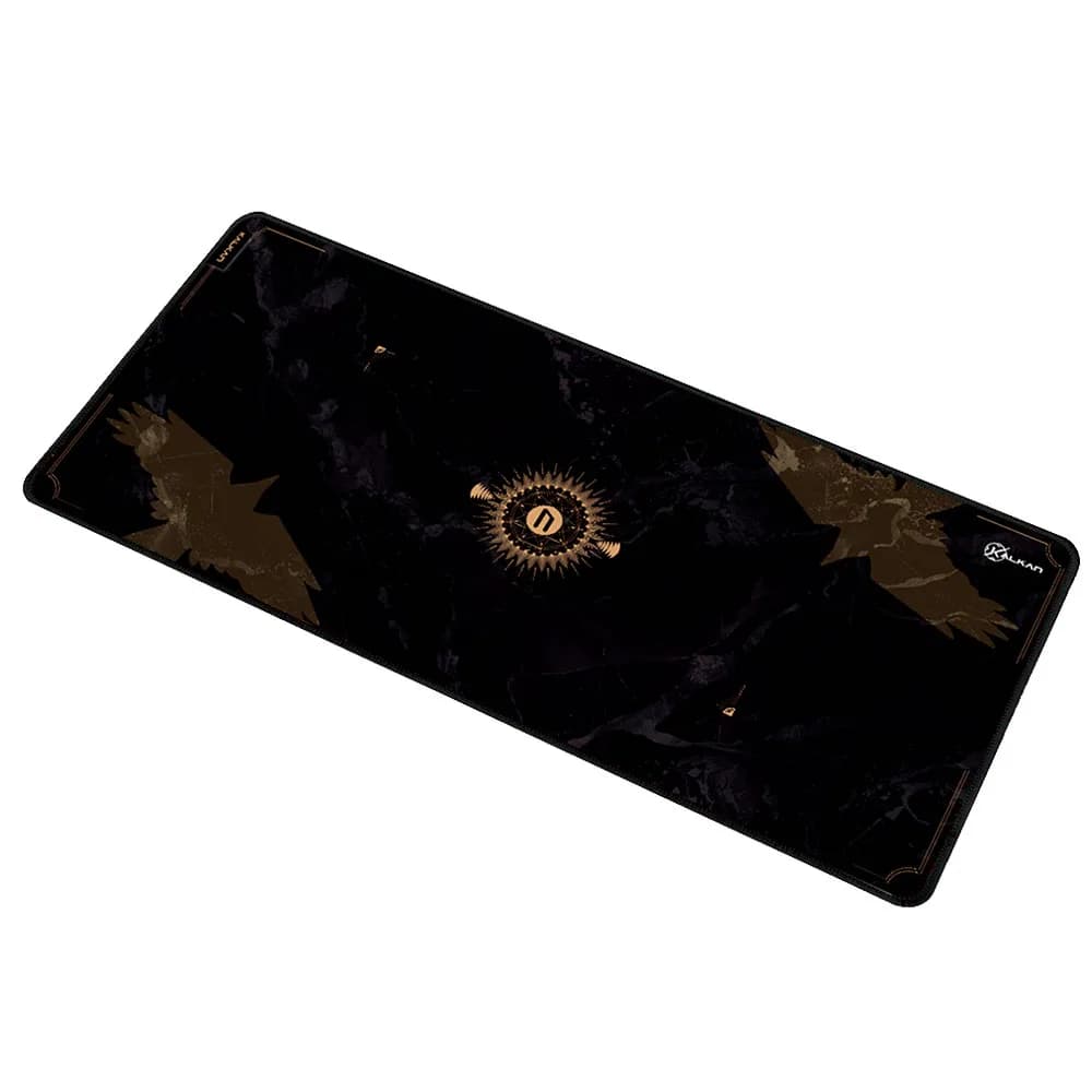 MOUSEPAD KALKAN 900X400X4MM GAZE PRETO KLK00064