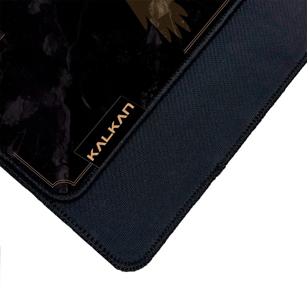 MOUSEPAD KALKAN 900X400X4MM GAZE PRETO KLK00064