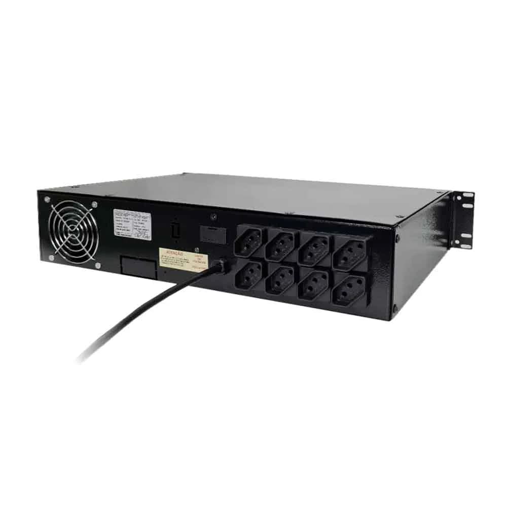 NOBREAK TS SHARA SENOIDAL UPS RACK 1500VA/750W 2BS 7AH - 2U - 6956