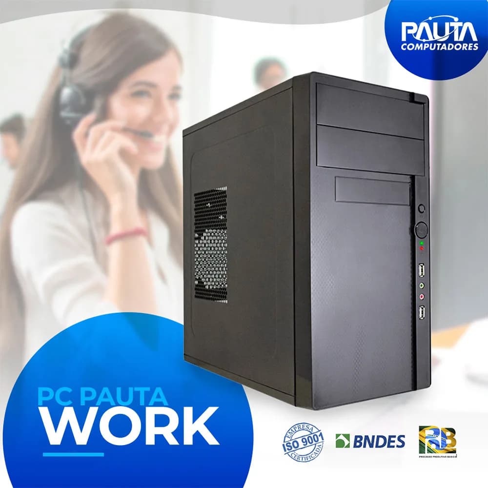 PC PAUTA WORK I5-12400/ 8GB/ 256GB/ FREEDOS