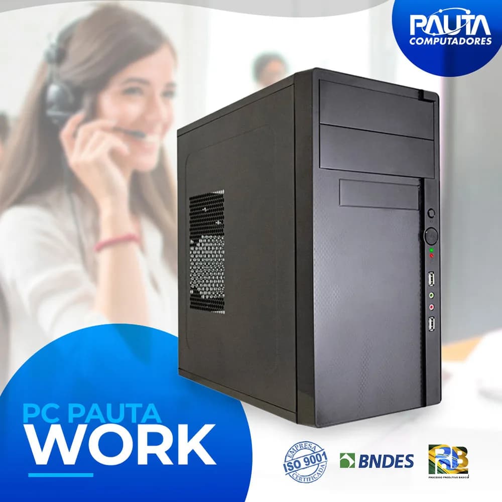 PC Pauta Work i5-12400F/ 8GB/ 256GB/ Freedos/ GeForce GT 730 4GB
