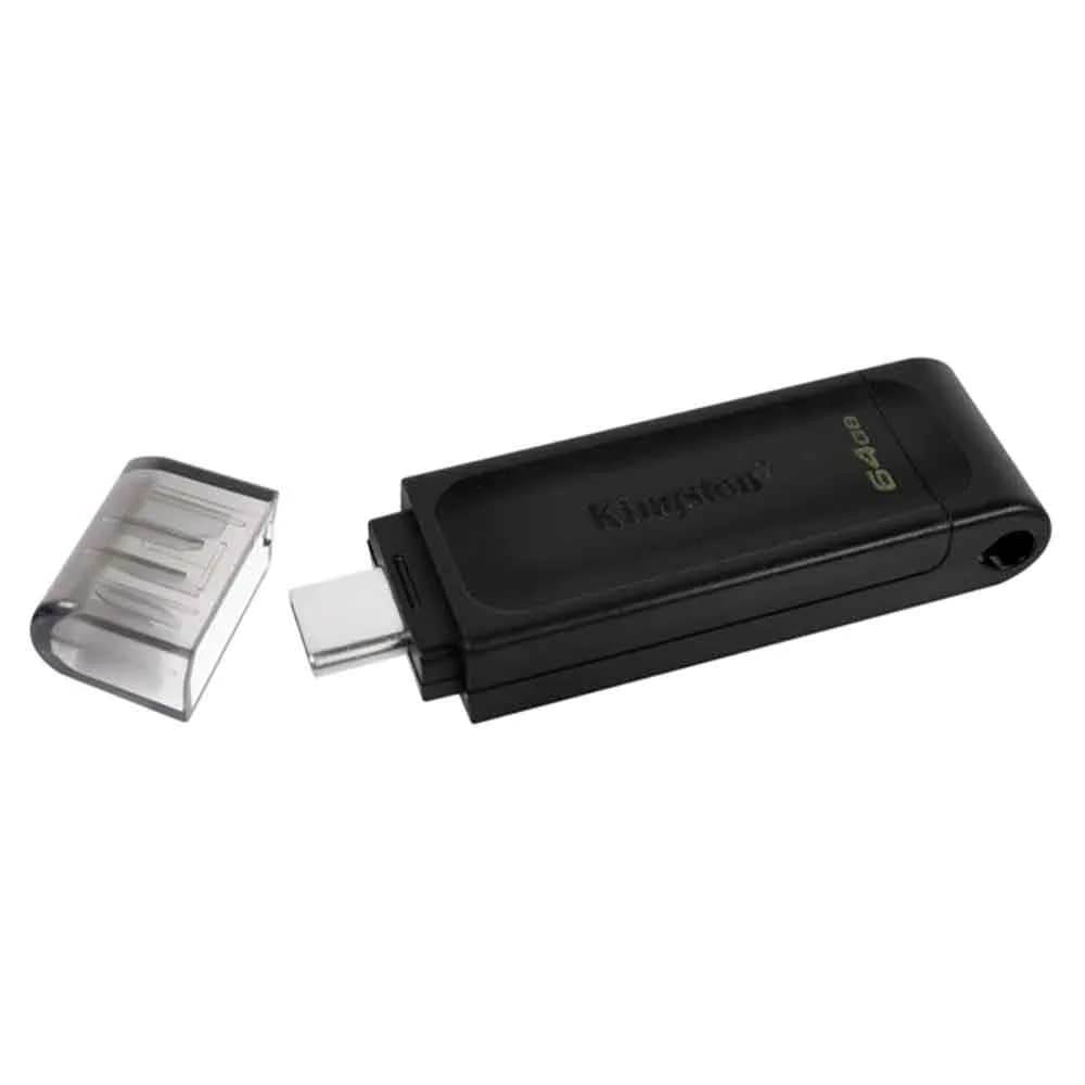 PEN DRIVE KINGSTON DATATRAVELER 70 64GB USB-C - DT70/64GB