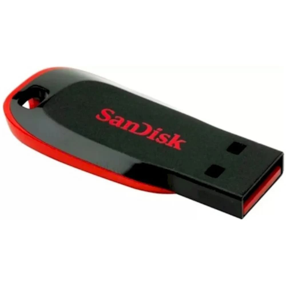 PEN DRIVE SANDISK CRUZER BLADE SDCZ50 64GB PRETO - SDCZ50-064G-B35