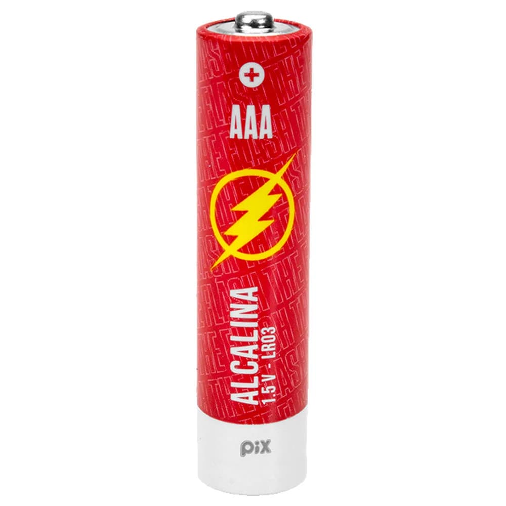 PILHA ALCALINA ULTRA AAA LR03 BLISTER C/ 4 PECAS PIX - 022-6001
