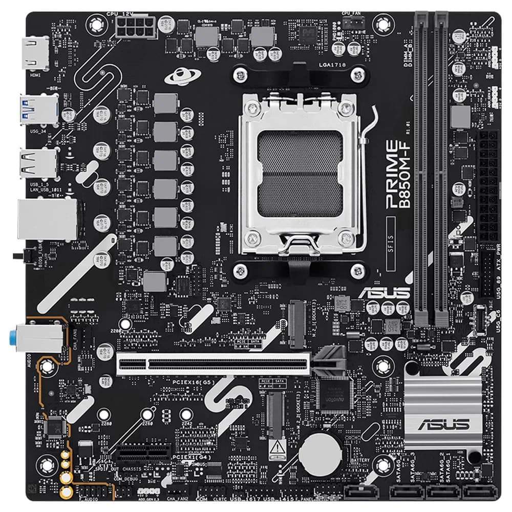 PLACA MAE (AMD) ASUS PRIME B850M-F DDR5 AM5