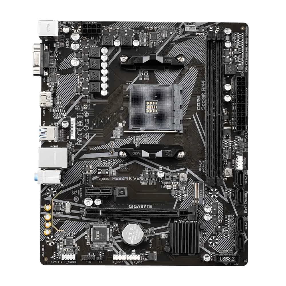 PLACA MAE (AMD) GIGABYTE A520M K V2 1.1 DDR4 AM4
