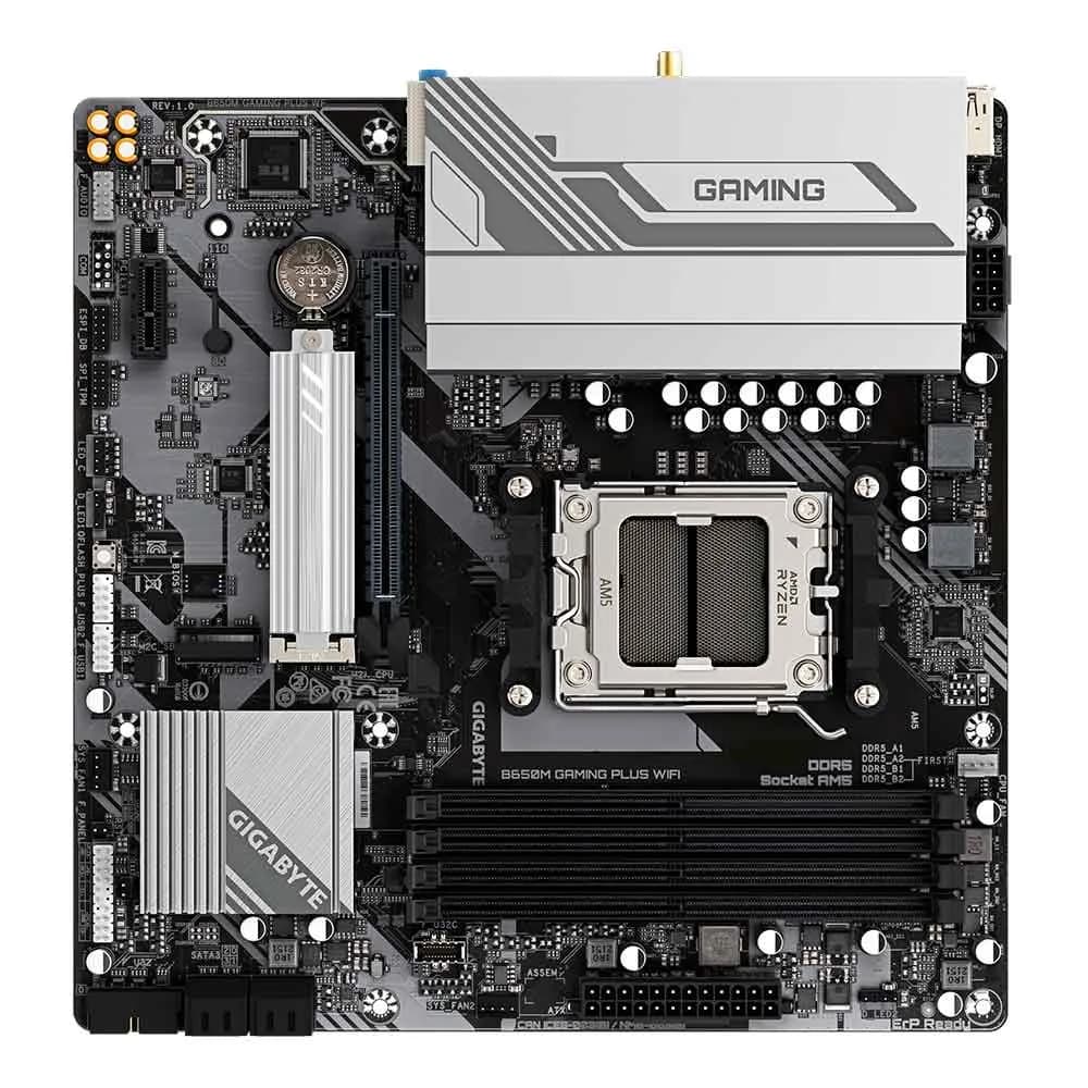 PLACA MAE (AMD) GIGABYTE B650M GAMING PLUS WIFI 1.0 DDR5 AM5