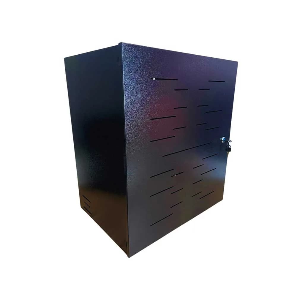 RACK PADRAO 19" 12U X 350MM PRETO PORTA PERFURADA GFORCE 1174