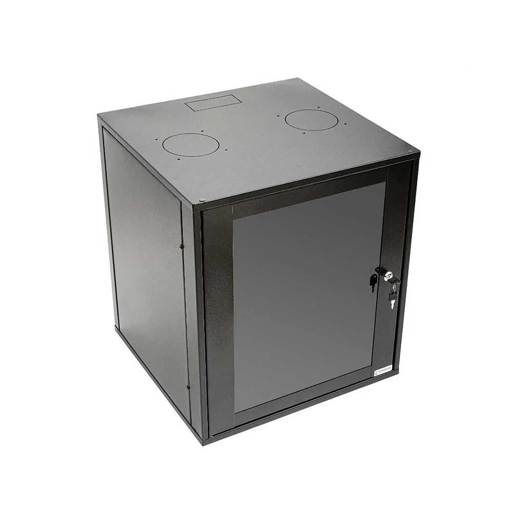 RACK PADRAO 19" 12U X 570MM PRETO VISOR DE ACRILICO GFORCE 342
