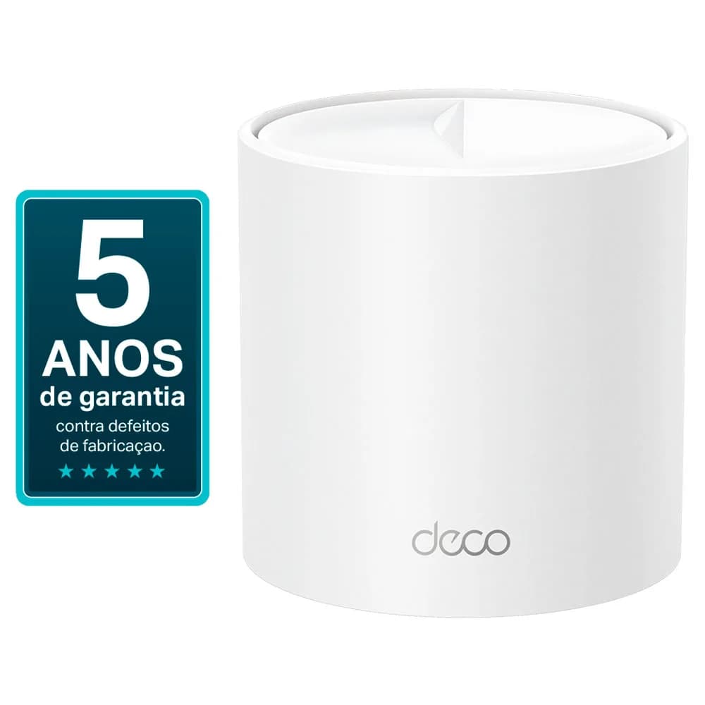 Roteador Mesh Wi-Fi 6 TP-Link Deco X10 Gigabit Dual Band AX1500