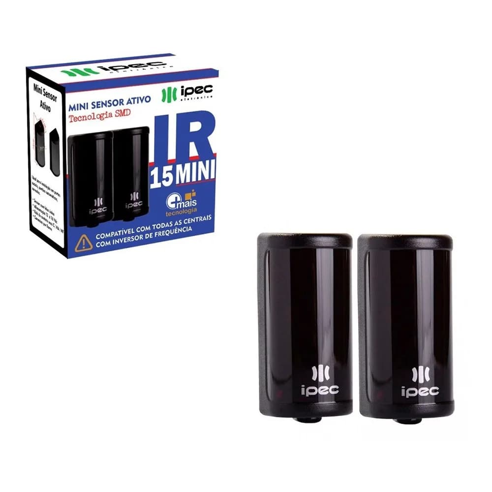 Sensor de Barreira Ativo IR15 Mini A2924 Ipec
