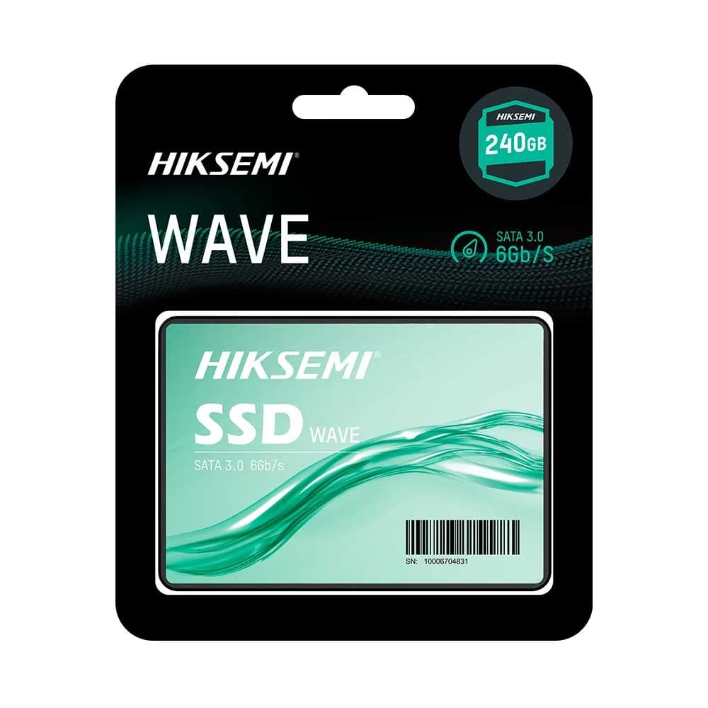 SSD Hiksemi 240GB 2,5" SATA 3 - HS-SSD-WAVE(S)/240G