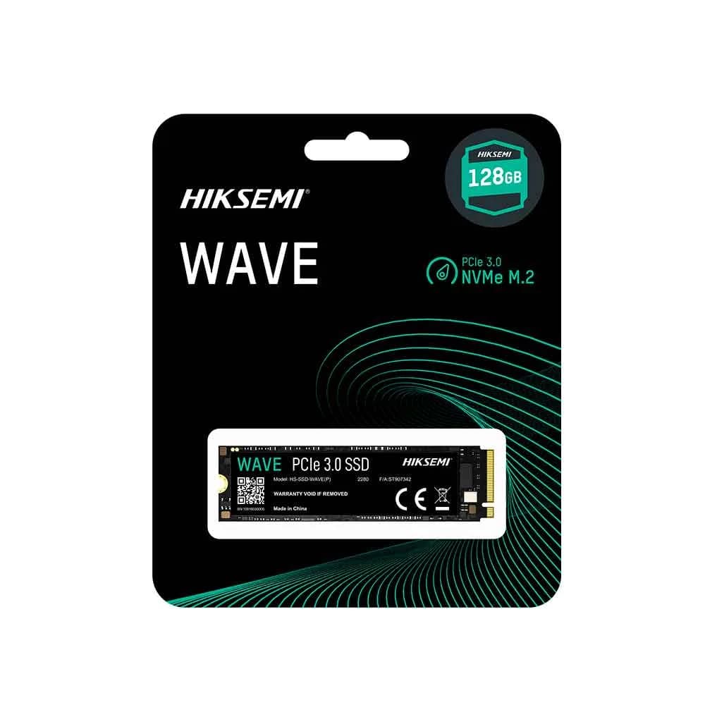 SSD Hiksemi Wave 128GB M.2 2280 NVMe PCIe 3.0 - HS-SSD-Wave(p) 128G