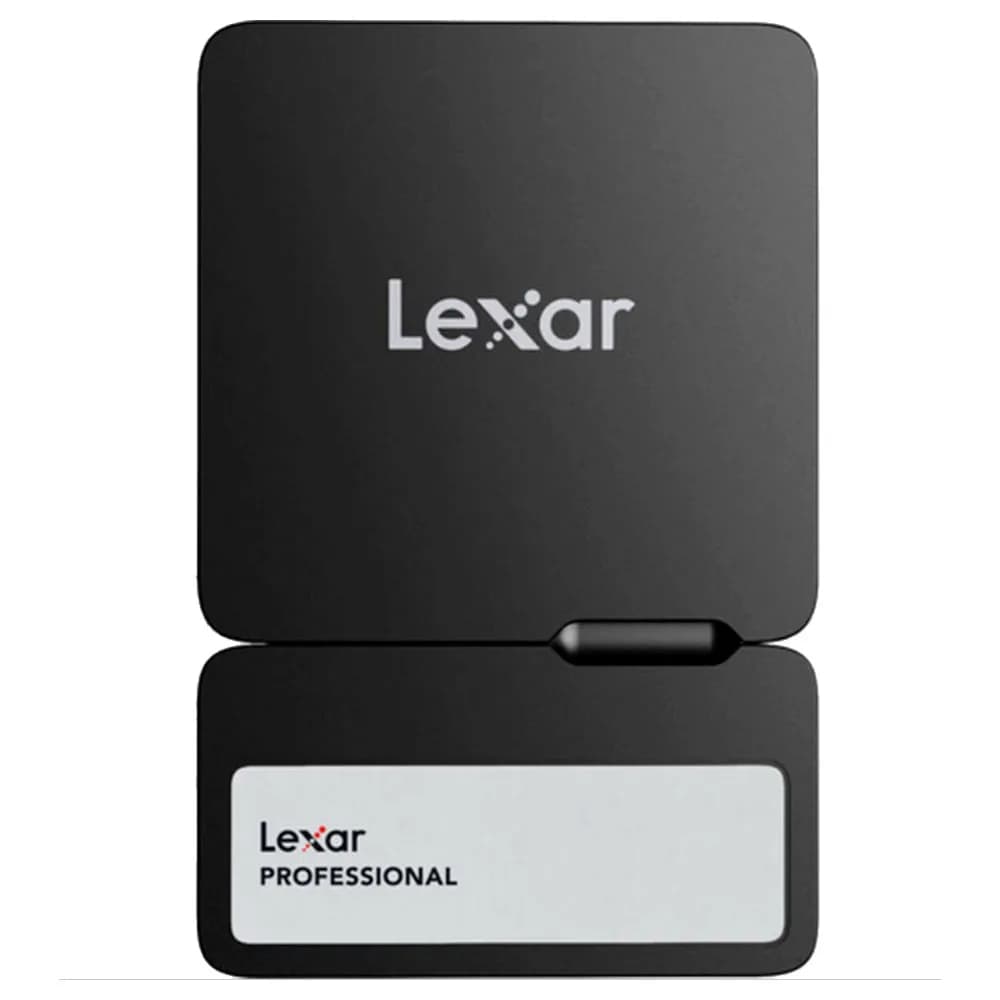 SSD PORTATIL LEXAR 1TB HUB USB 3.2 PRETO - LSL400S001T-RNBNG