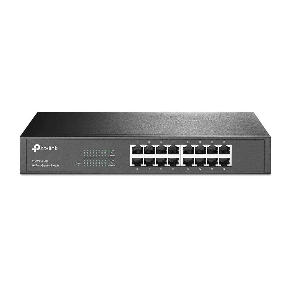 SWITCH 16P 10/100/1000 TP-LINK TL-SG1016D