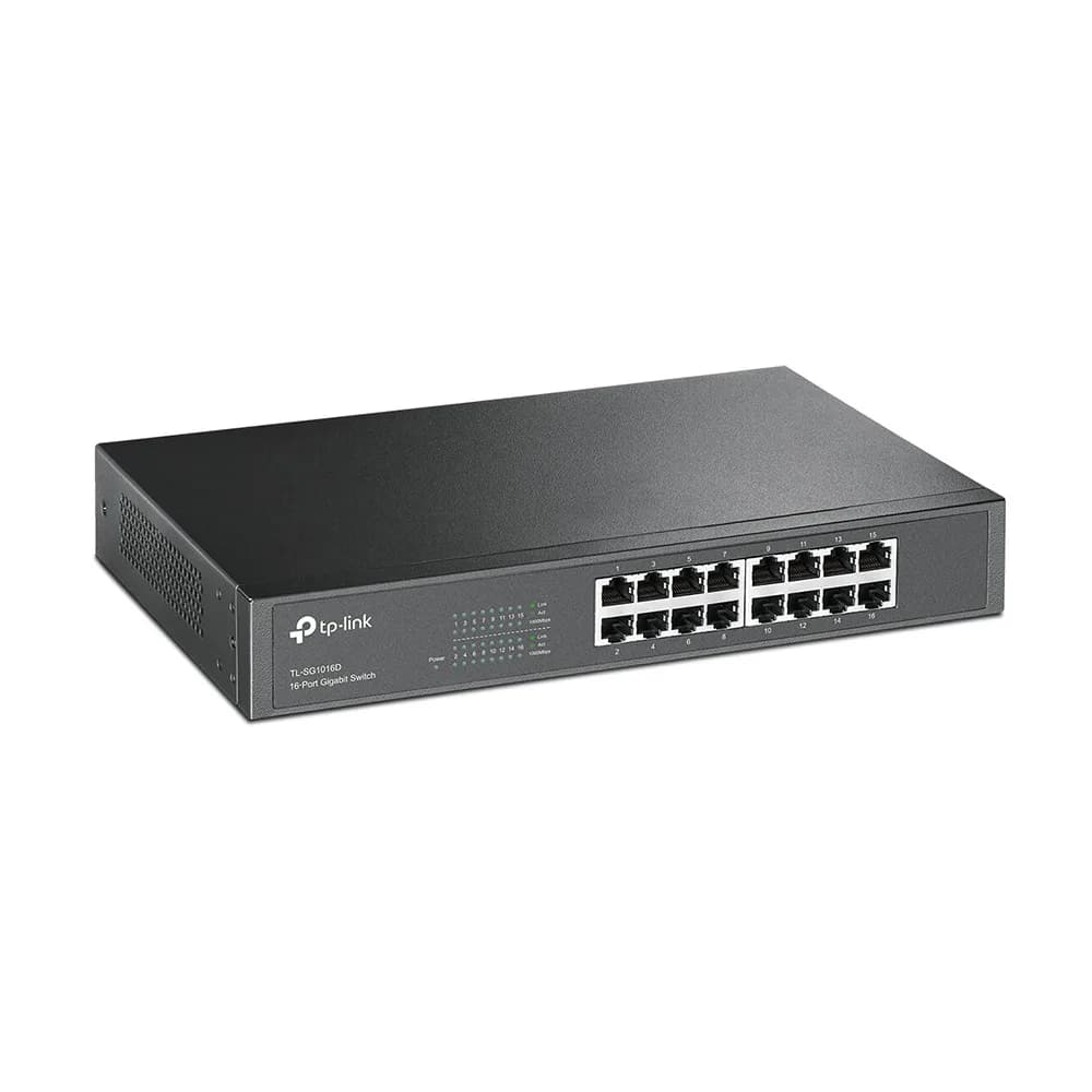 SWITCH 16P 10/100/1000 TP-LINK TL-SG1016D