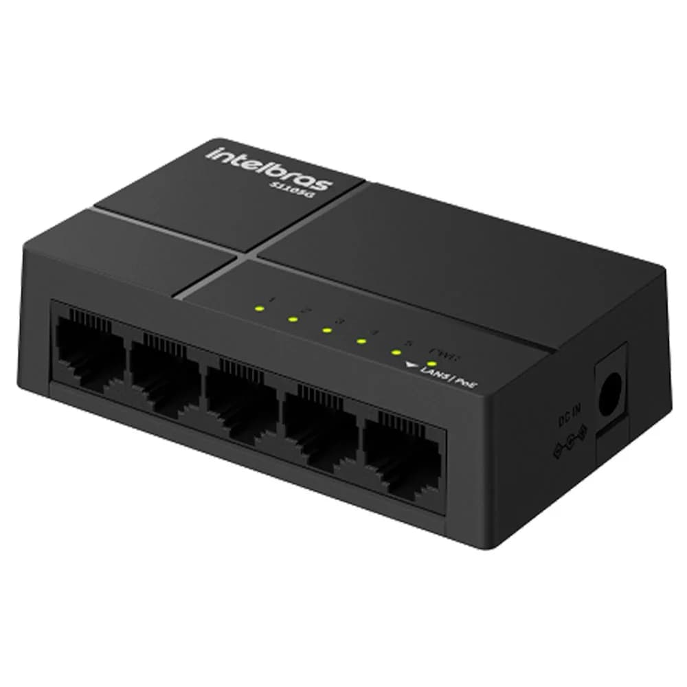 SWITCH INTELBRAS 5 PORTAS GIGABIT S1105G - 4760119