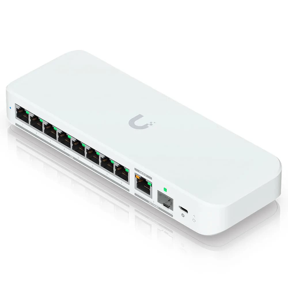 Switch Ubiquiti Gerenciavel 08 Portas 2.5 Gigabit USW-Flex 2.5G-8