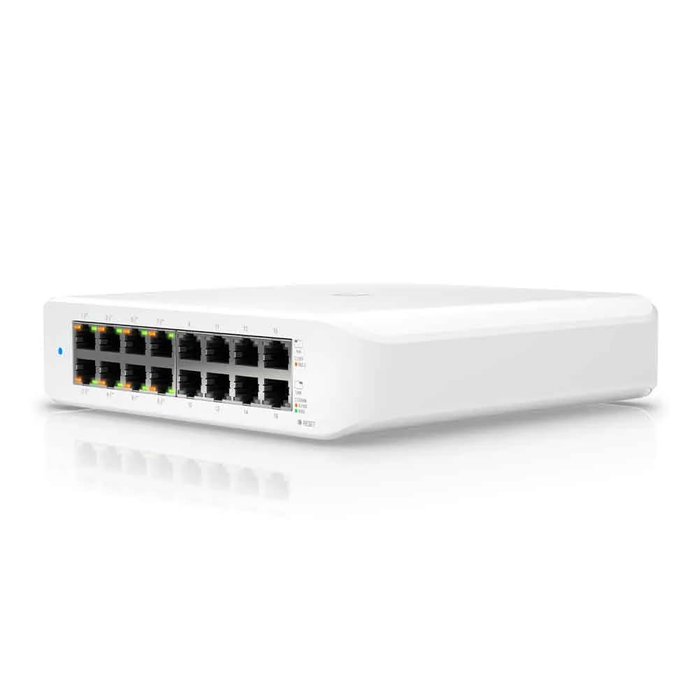 SWITCH UBIQUITI GERENCIAVEL 16 PORTAS GIGABIT USW-LITE-16-POE