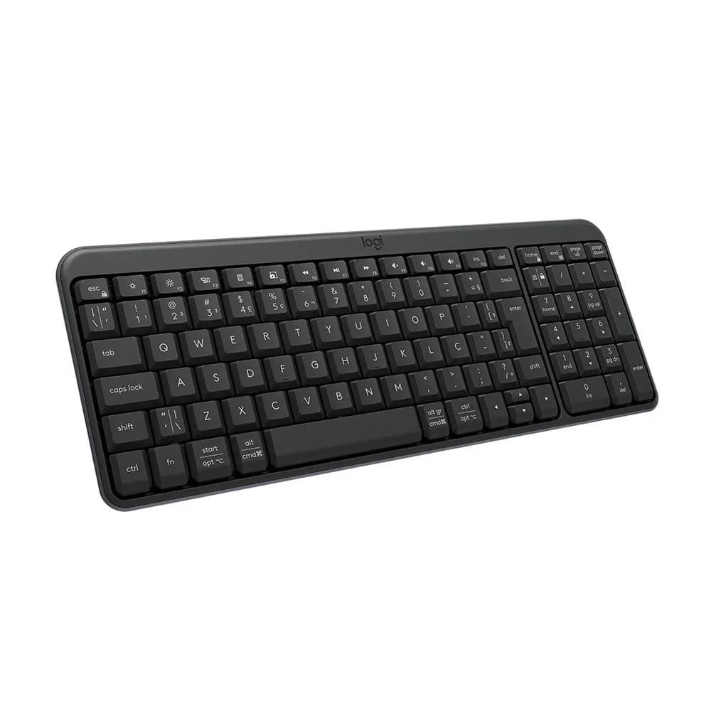 TECLADO LOGITECH K250 SEM FIO BLUETOOTH ABNT2 GRAFITE - 920-013448