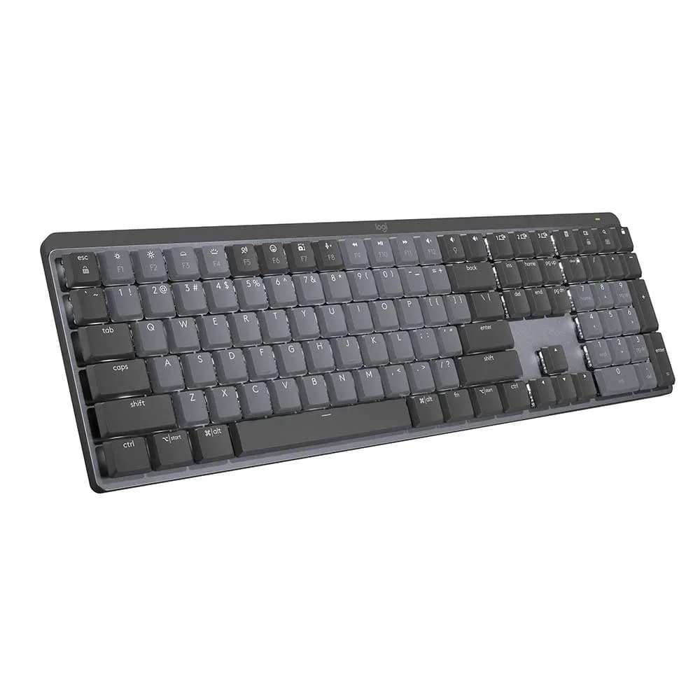 TECLADO LOGITECH MX MECHANICAL SEM FIO GRAFITE 920-010760