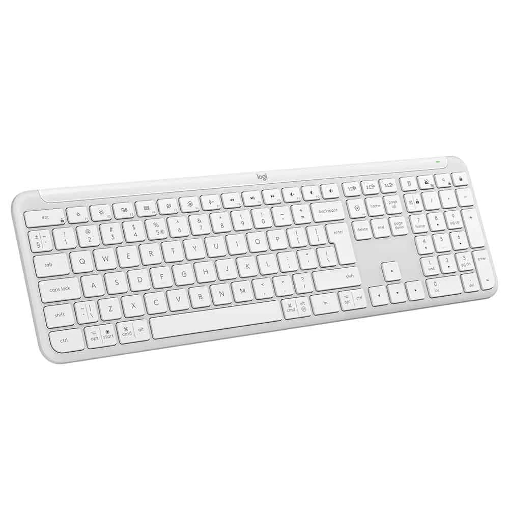 TECLADO LOGITECH SIGNATURE SLIM K950 SEM FIO BRANCO - 920-012601