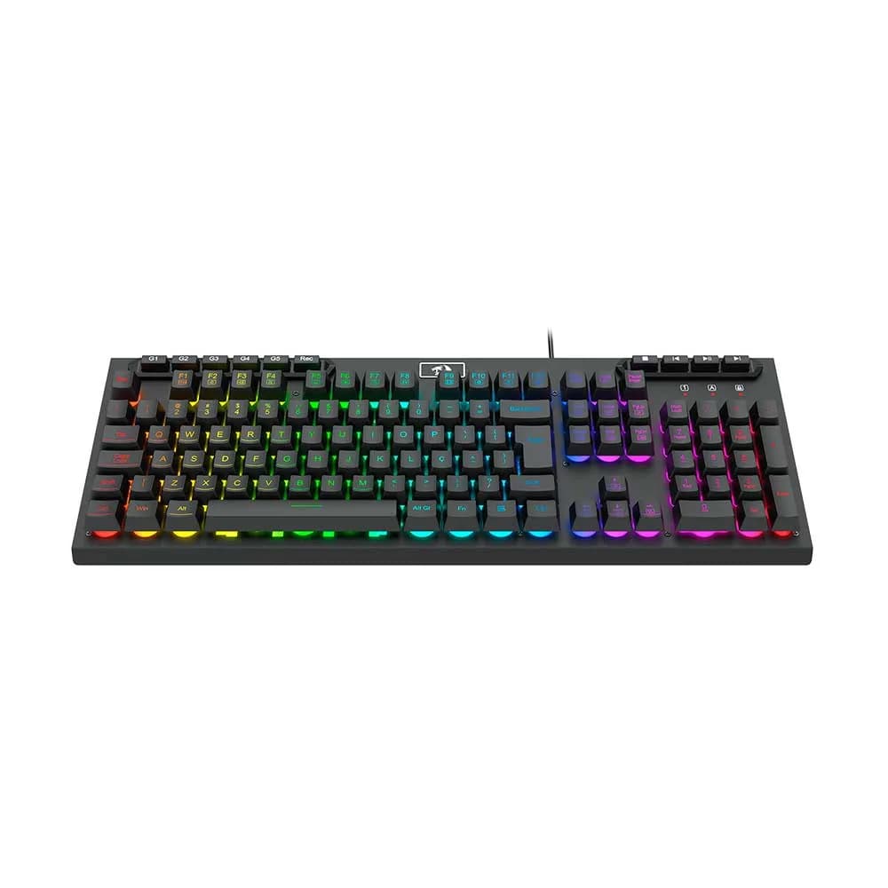 TECLADO REDRAGON MEMBRANA GAMER ADITYA RGB K513-RGB PT