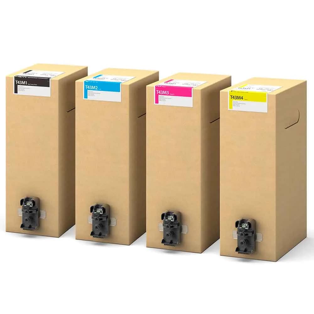 Tinta Ultrachrome Epson T43M720 Amarela Fluor 10L