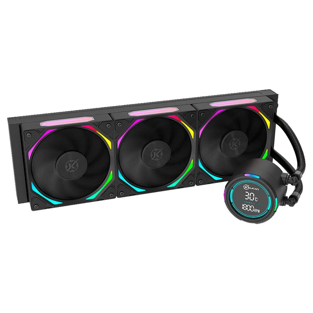 WATER COOLER KALKAN DELTA V2 360MM ARGB PRETO KLK00067